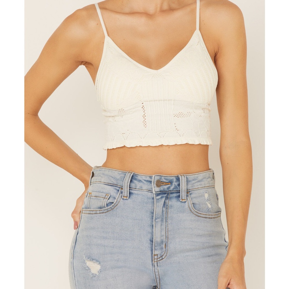 Fornia Women’s Seamless Floral Bralette